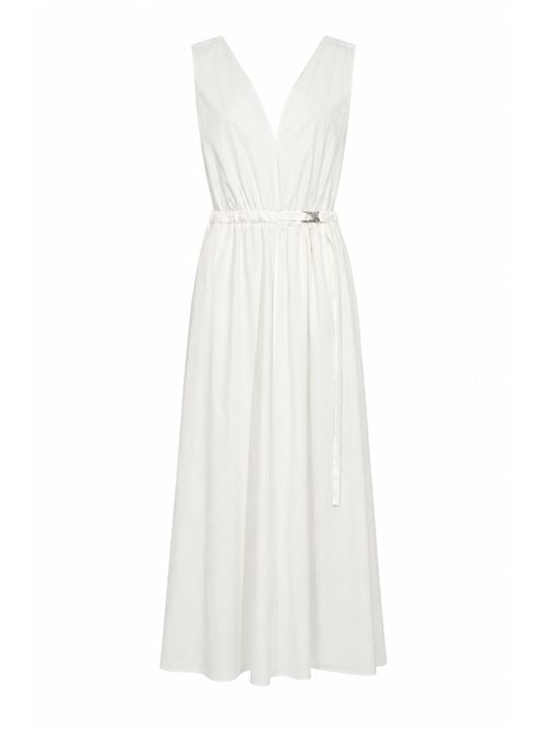 Abito midi in popeline di cotone stretch Patrizia Pepe | 2A3077 A743W146